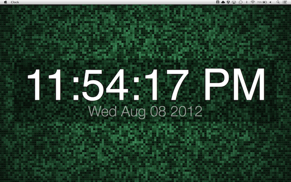 Clock.app customized
