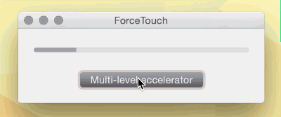 Multi-level Accelerator Button